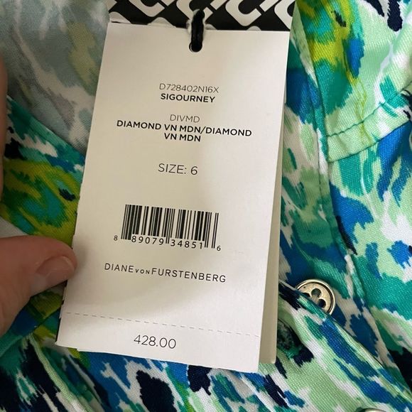 Diane von Furstenberg dress NWT - Picture 3 of 3